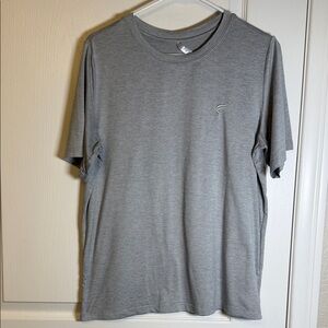 Fabletics Gray Embroidered Chest Logo Size XL EUC #6004